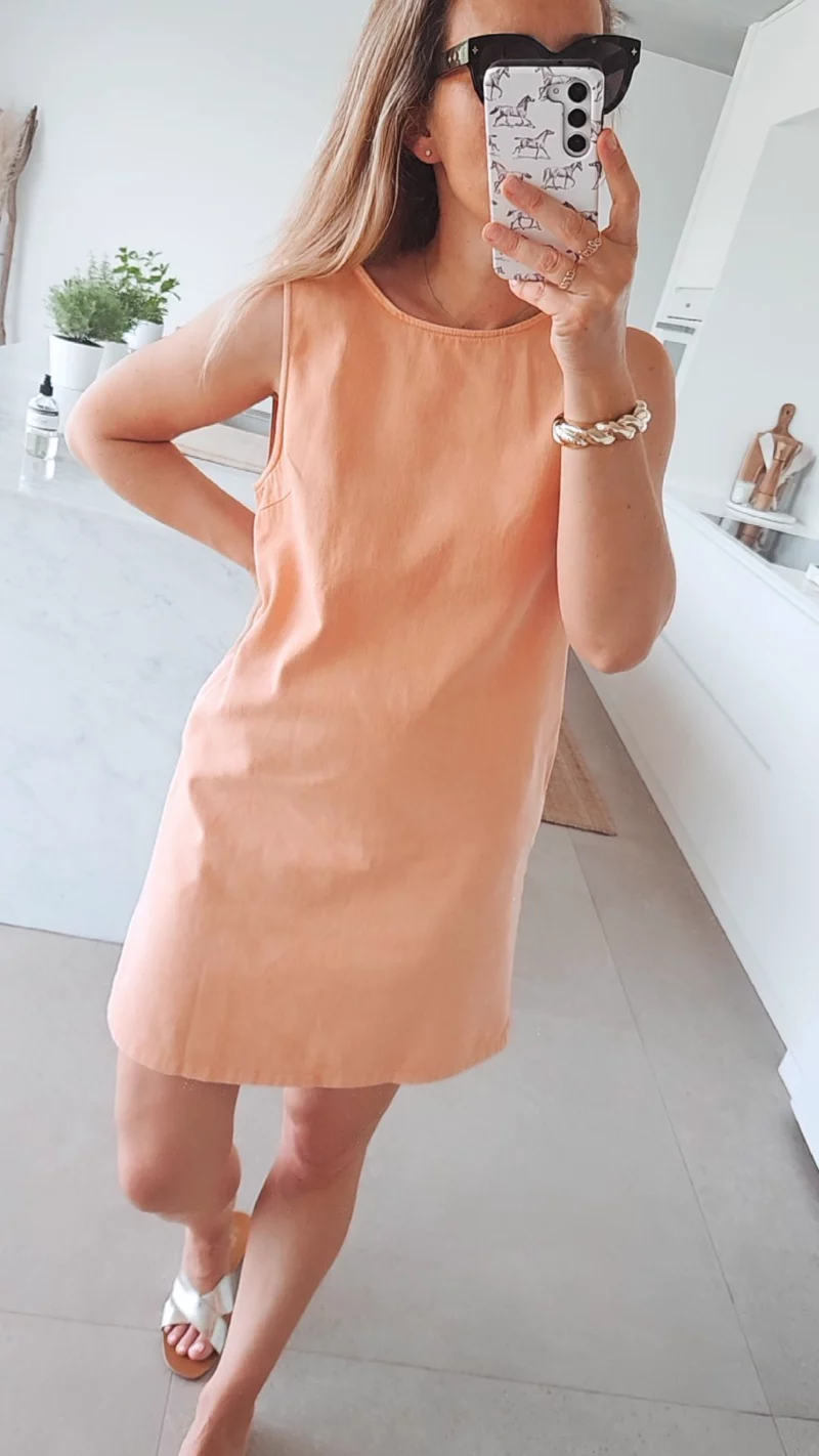 Dress Mila Peach