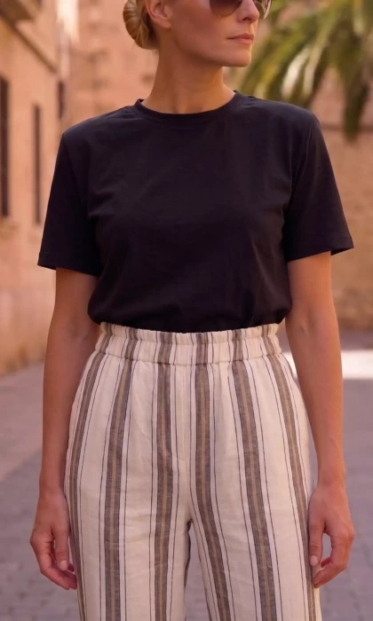 zwart tshirt terra di siena