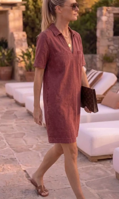 denim kleed kilky bordeaux (2)