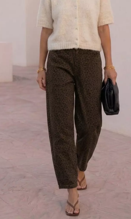 broek leopard