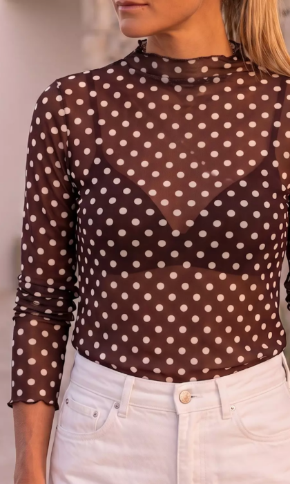 polkadot top kilky