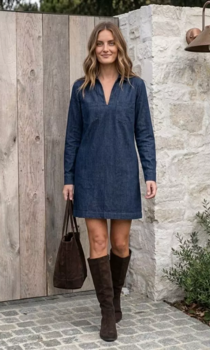 jeanskleed kilky blauw (3)