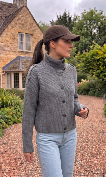 Cardigan Pauline Grijs