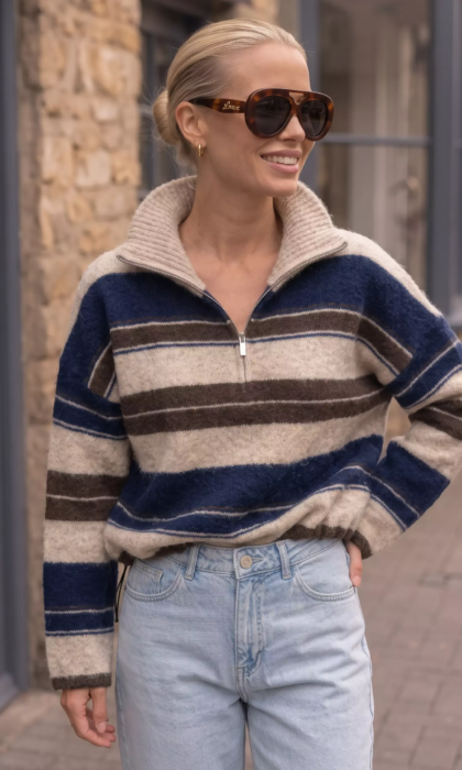 Knit Lou Navy