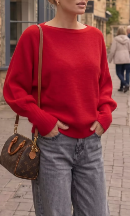 Knit Adele Rood