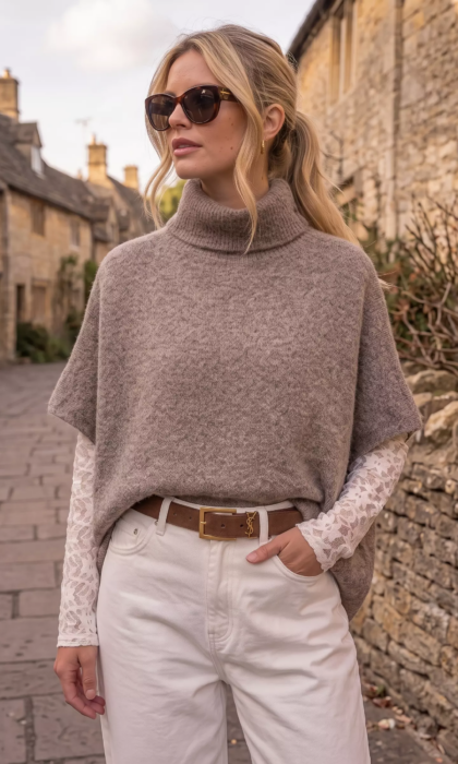 poncho kilky taupe (1)